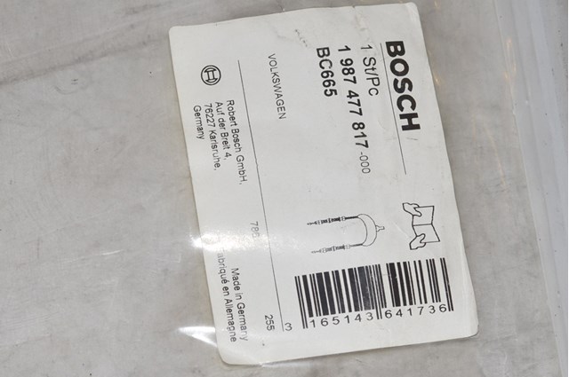 BOSCH 1987477817 Трос ручного тормоза задний правый/левый в наличии Кривой Рог