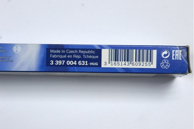 3397004631 BOSCH Щетка-дворник заднего стекла купить в Украина