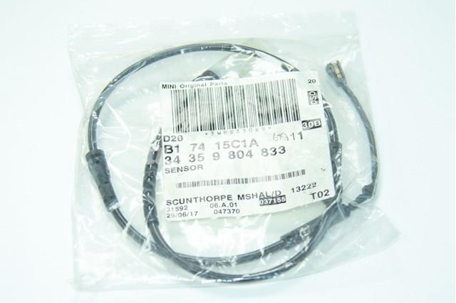 BMW 34359804833 Датчик износа тормозных колодок передний в наличии Днепр