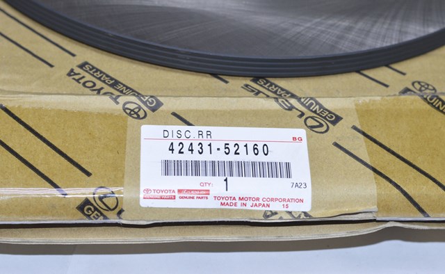 TOYOTA 4243152160 Тормозные диски в наличии Тернополь