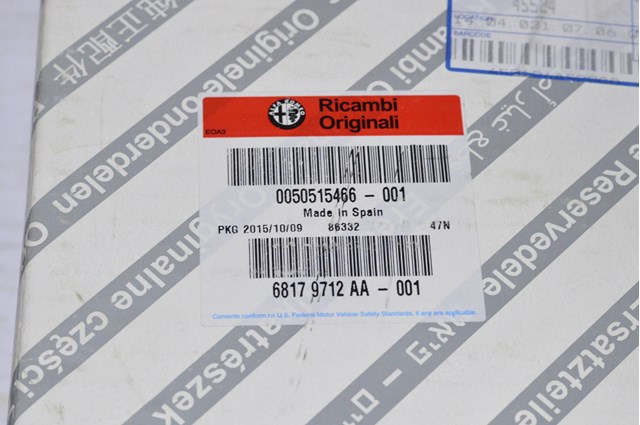Амортизатор передней подвески 50515466 FIAT