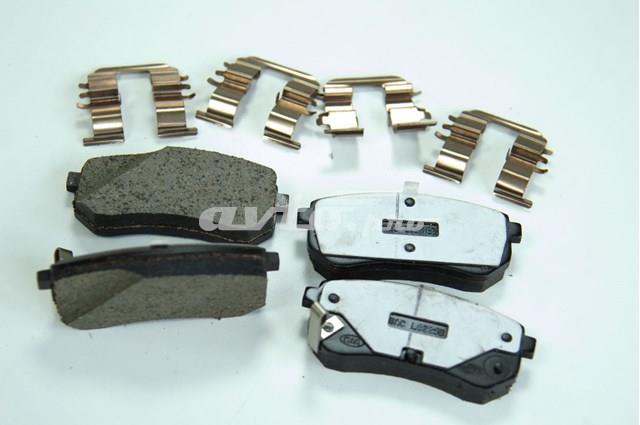 Колодки тормозные дисковые комплект 5830207A10 HYUNDAI