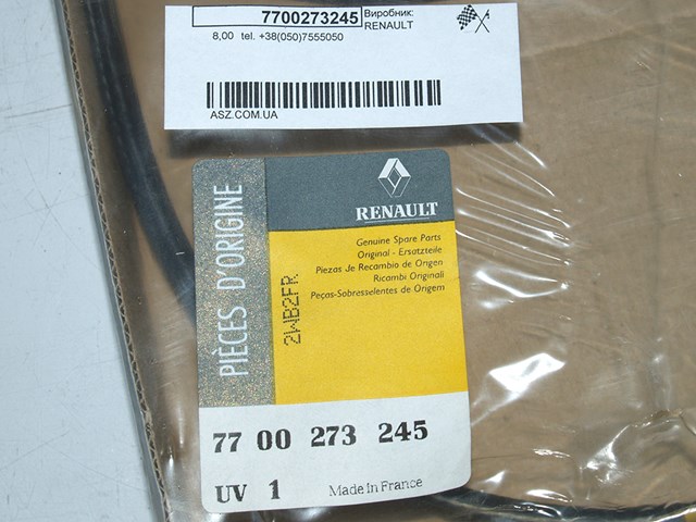 RENAULT 7700273245 Ремень агрегатов приводной в наличии Павлоград