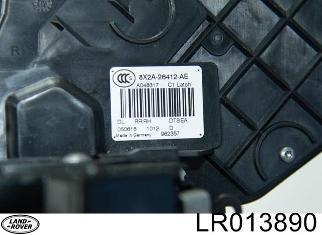 LR013890 LAND ROVER Замок двери задней правой купить в Николаев