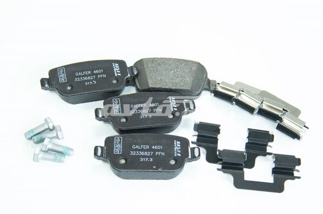 Колодки тормозные задние, дисковые LR023888 LAND ROVER