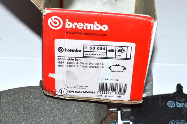 P50094 BREMBO Передние тормозные колодки купить в Черновцы