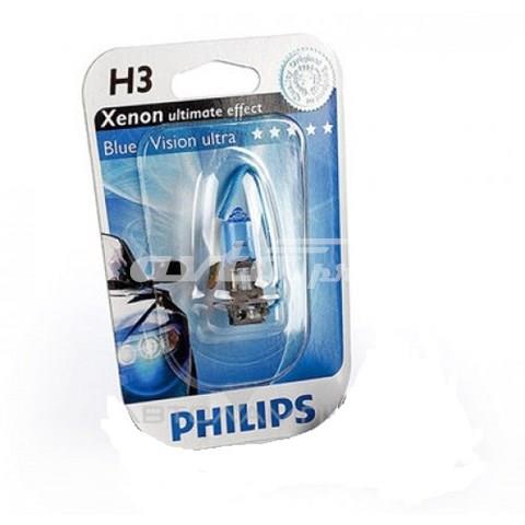 H3 philips bluevision ultra /тип ламп h3/1шт.
 12336BVUB1