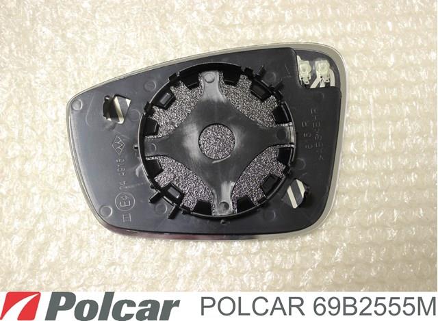 Зеркальный элемент правый 69B2555M POLCAR