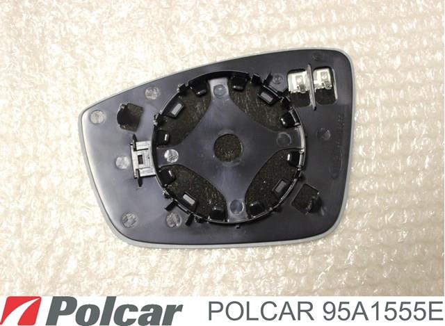 Зеркальный элемент правого зеркала заднего вида 95A1555E POLCAR