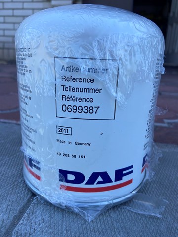 0699387 DAF Фильтр осушителя воздуха (влагомаслоотделителя) (TRUCK) купить в Запорожье