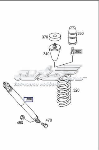 4633260400 MERCEDES Амортизатор задний купить в Винница