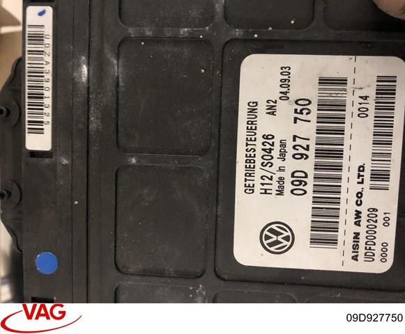 Модуль АКПП электронный 09D927750 VAG