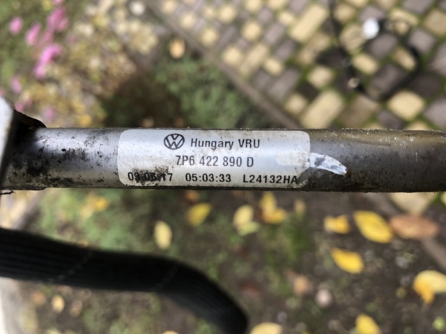 7P6422890D VAG Шланг ГУР низкого давления, от радиатора к бачку купить в Украина