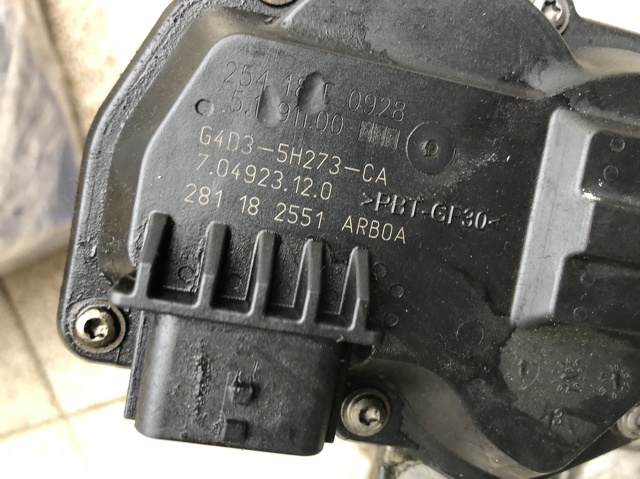 Клапан EGR, рециркуляции газов G4D35H273CA LAND ROVER