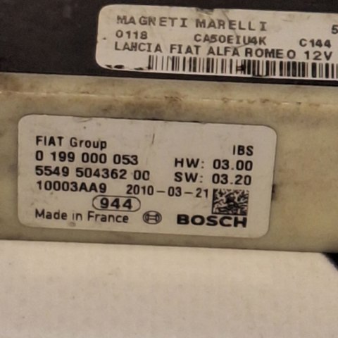 FIAT 0199000053 в наличии Черновцы