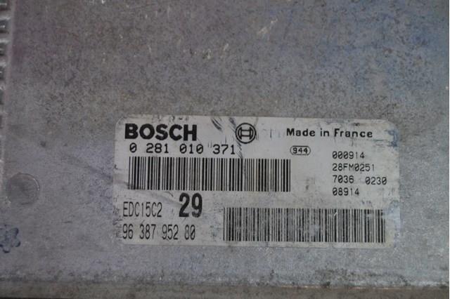 0281010371 BOSCH Модуль управления (ЭБУ) двигателем купить в Хмельницкий