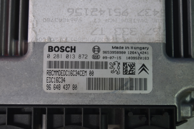BOSCH 0281013872 Модуль управления (ЭБУ) двигателем в наличии Одесса