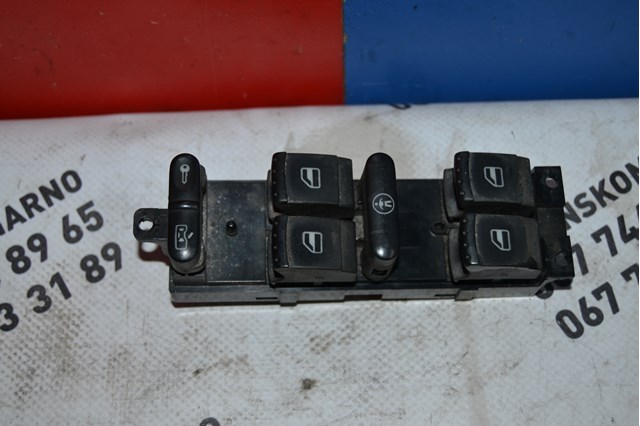 Кнопковий блок керування склопідіймачами передній лівий 1J4959857B 