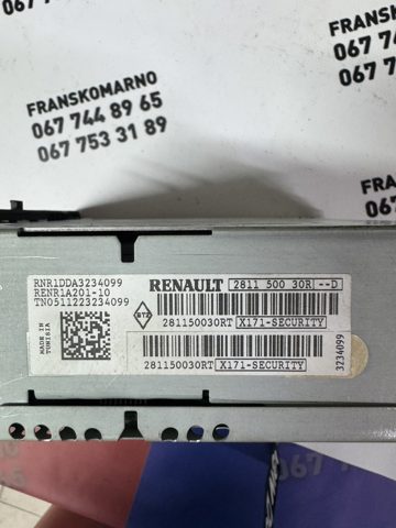 Автомагнитола 281150030R RENAULT