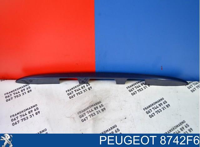 Накладка задней 3-й/ 5-й двери 8742F6 PEUGEOT