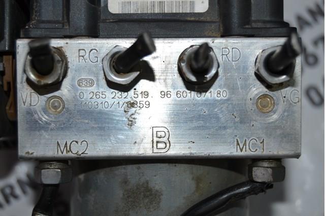 Блок ABS гидравлический 9660107180 PEUGEOT