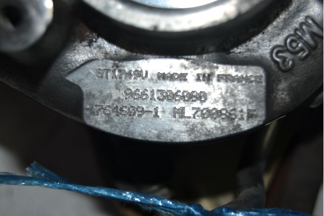 PEUGEOT 9661306080 Турбина в наличии Черновцы