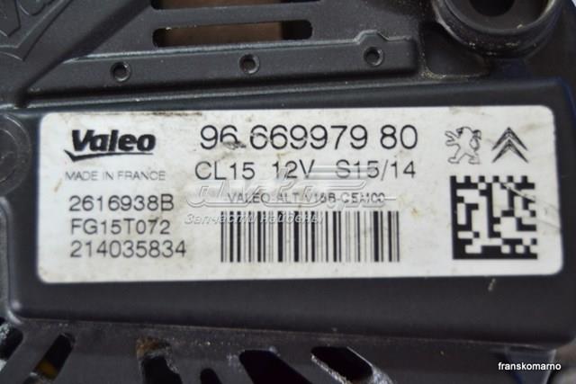 9666997980 PEUGEOT Генератор купить в Киев