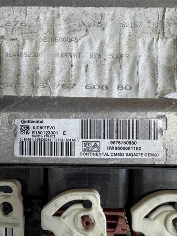 9676760880 PEUGEOT Модуль управления (ЭБУ) двигателем купить в Кривой Рог