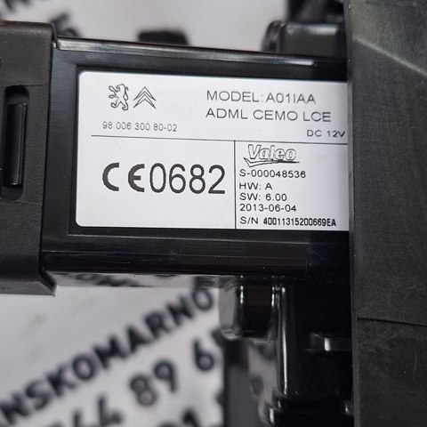 9805089780 PEUGEOT Дисплей многофункциональный купить в Тернополь