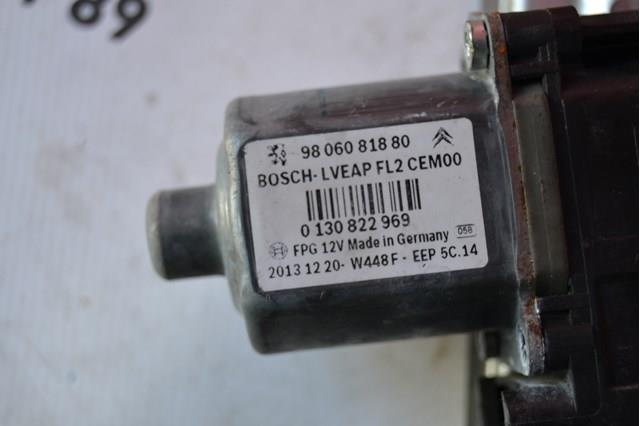PEUGEOT 9806088180 Механизм стеклоподъемника двери передней левой в наличии Киев