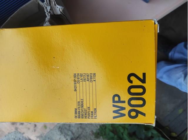 WP9002 Фильтр салона купить Ровно