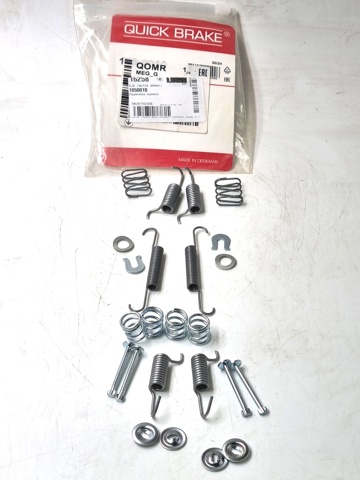 QUICK BRAKE 1050010 Монтажный комплект задних барабанных колодок в наличии Полтава