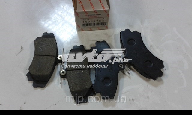 4605A734 MITSUBISHI Колодки тормозные передние дисковые купить в Сумы
