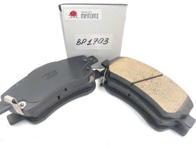 Колодки передние BP1703 MATOMI