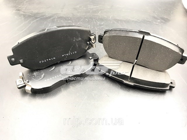 Колодки тормозные BP1708 MATOMI