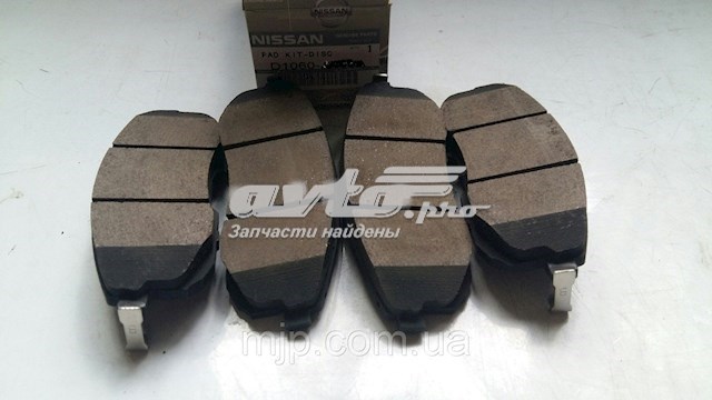 Колодки передние D10609AJ0A NISSAN