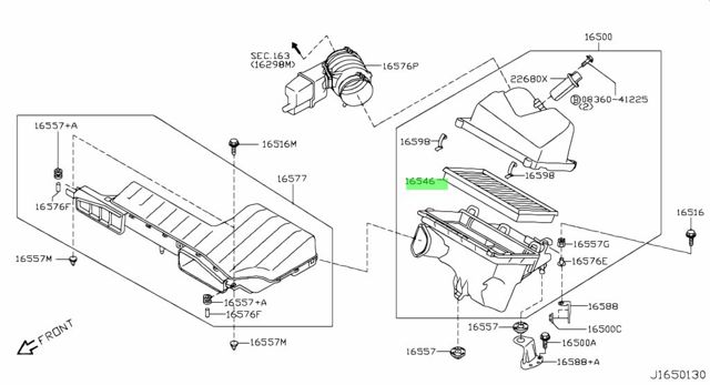 EAF00117T MANDO Воздушный фильтр купить в Винница