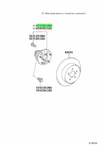 Ступицы задних колес GH32160 GMB