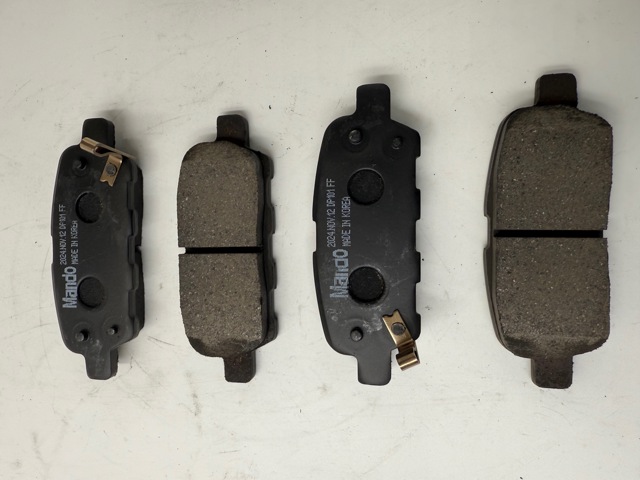 MANDO MPS07 Колодки тормозные задние дисковые в наличии Черкассы
