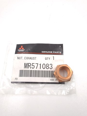 Гайка кріплення приймальної труби глушника (штанів) MR571083 Mitsubishi