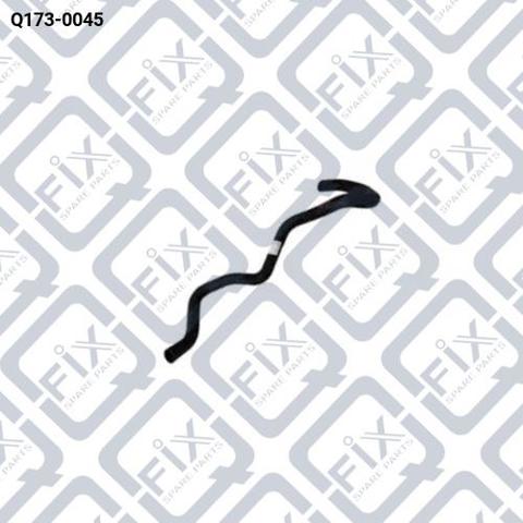 Q-FIX Q1730045 Шланг (патрубок) радиатора охлаждения нижний в наличии Ровно