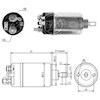 Тяговое реле Volvo 340/360