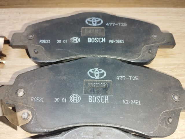 TOYOTA 0446505210 Передние тормозные колодки в наличии Павлоград