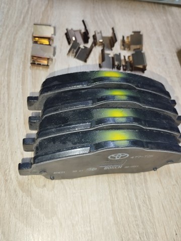 TOYOTA 0446505210 Колодки тормозные передние дисковые в наличии Сумы