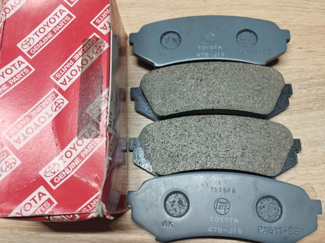 TOYOTA 0446660070 Задние тормозные колодки в наличии Сумы