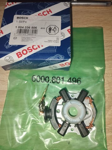 1004336506 BOSCH Щеткодержатель стартера купить в Тернополь