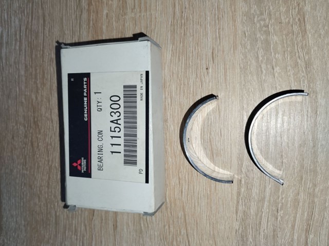1115A300 MITSUBISHI Вкладыши коленвала шатунные, комплект, 1-й ремонт (+0,25) купить в Житомир