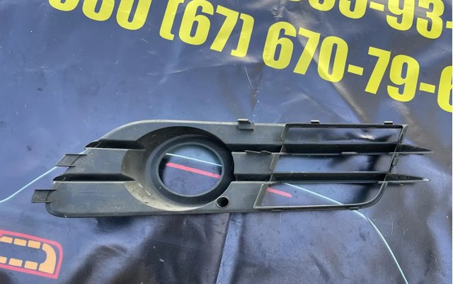 4G0807681G VAG Заглушка (решетка) противотуманных фар бампера переднего левая купить в Сумы