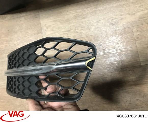 4G0807681J01C VAG Заглушка (решетка) противотуманных фар бампера переднего левая купить в Житомир