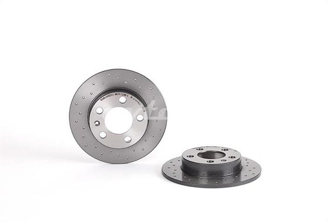 Задний тормозной диск 0871651X BREMBO